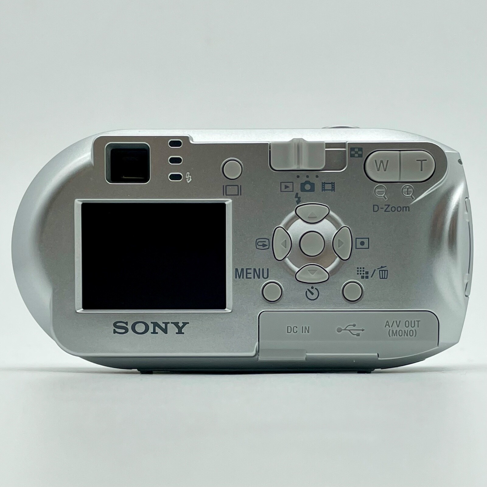 Sony Cybershot DSCP43 4.1MP Digital Camera Silver Tested eBay