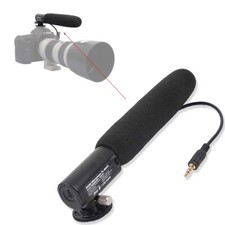 DC/DV Microphone fr Camera Canon 90D/80D/70D/800D/750D/700D/R6/R5/R1/R/RP