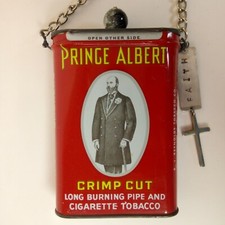 Restyle Steampunk Western Crossbody Purse Bag Chain Cross Charm Tobacco Tin