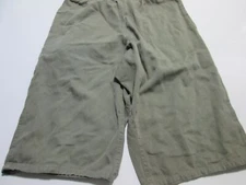 Patagonia Unisex Kids Size XL Chino Shorts Gray Stretch Comfrt Tie Elastic Waist
