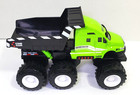 Maisto Green Toy Truck EARTH MOVER Dump Truck Big Rig Construction Truck #21