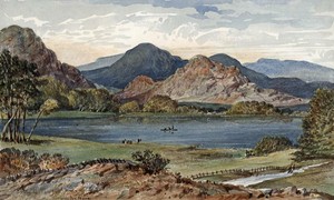 Image result for the lake district in 19th century painting