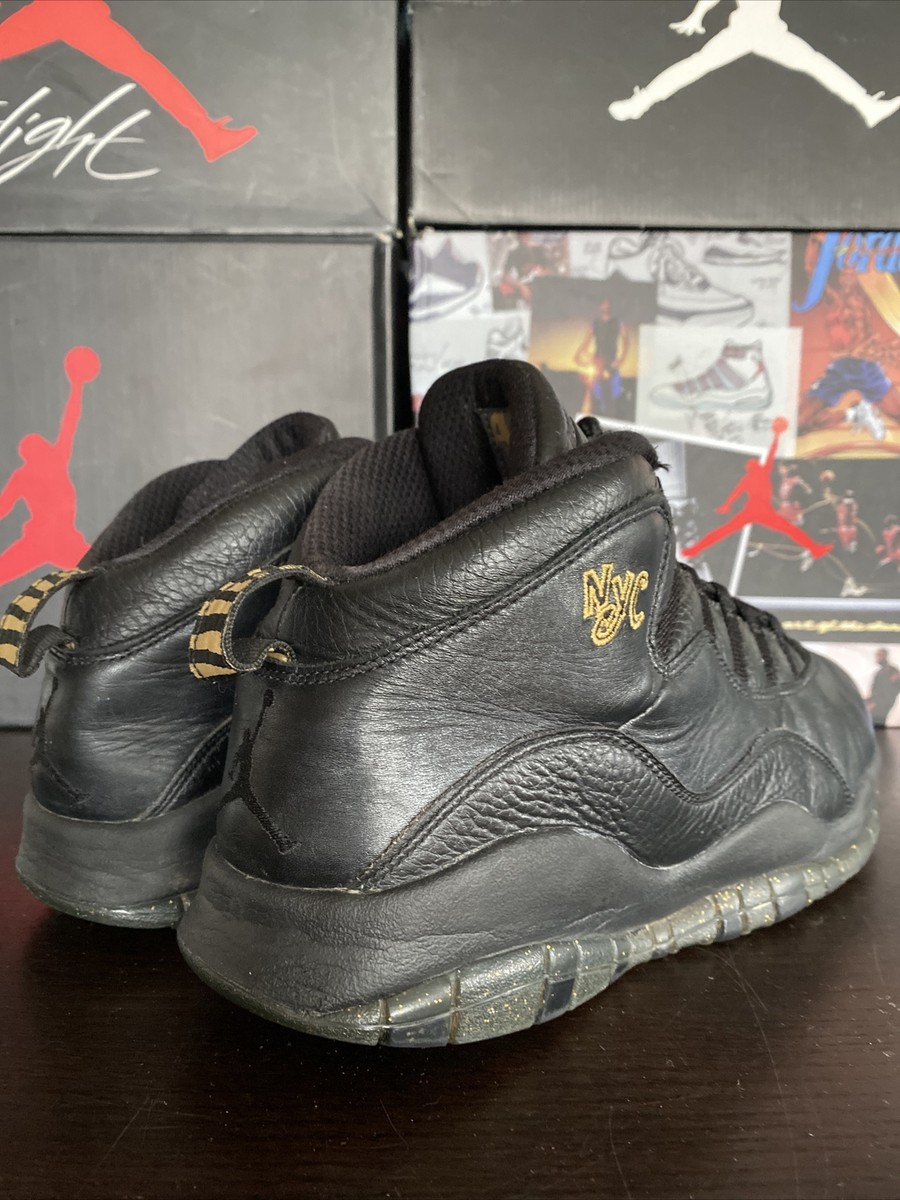 Air Jordan 10 Retro NYC New York City 2016 💯 Authentic Size 10