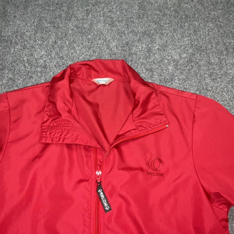 Chaqueta Pearl Izumi para mujer talla M roja ciclismo aire libre cremallera completa ligera Foto 4 de 4