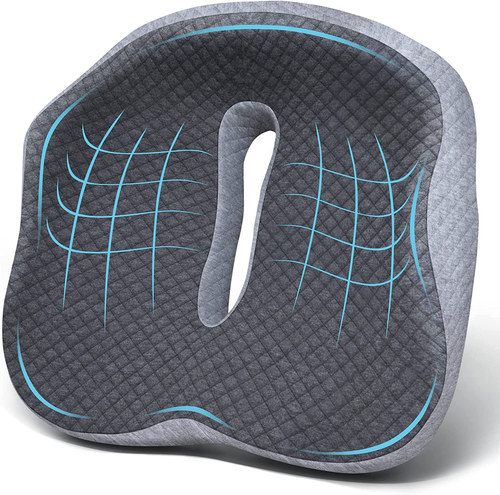 Large Seat Cushion, 3D Full Wrap, Office Cushions, Memory Foam, Butt Pillows - Picture 11 of 13