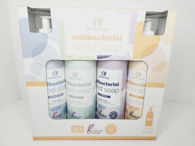 Hand Soap  Soap Citrus Lavender Mint & Unscented 4 Count Variety Pack 16oz Ea