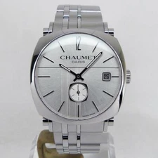 CHAUMET Watch W11670-26B Dandy Automatic Silver dial 35mm Mens Date SS