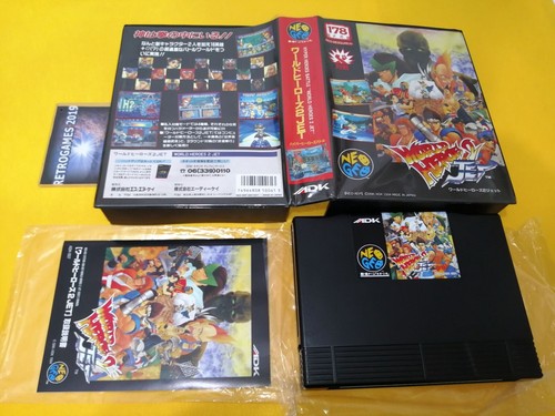 Neo Geo SNK WORLD HEROES 2 JET Neogeo AES - Picture 2 of 4