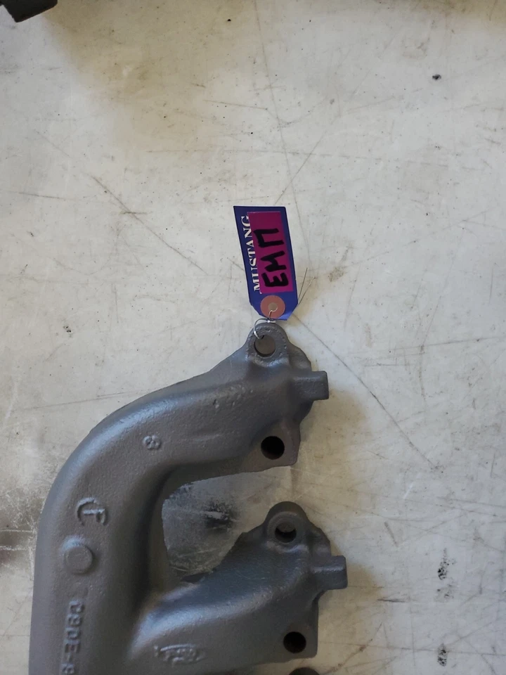 Colector de escape izquierdo Ford Fairlane Mustang Cougar 1969-1970 LH C9OE-9431-B OEM Foto 4 de 4