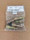 5 X PCL FEMALE SCREWED ADAPTOR 1/4" BSP