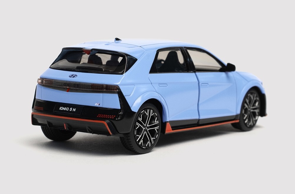 HYUNDAI IONIQ 5 & IONIQ 5 N ミニカー HYUNDAI N COLLECTION IONIQ 5 N 1:38 Performance Blue Diecast Mini