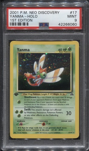 Yanma (1st Edition) graded PSA 9 for sale on eBay