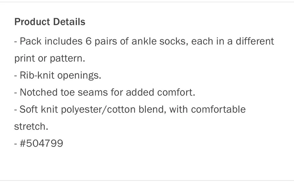 Calcetines al tobillo Old Navy para mujer ~ Paquete de 6 ~ rayas lisas tie dye ~ Nuevos con etiquetas Foto 2 de 2