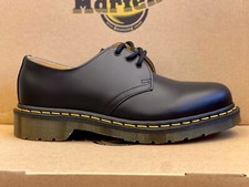 Dr Martens - 1461 Black Smooth Leather Oxford Shoes for Women's 11838002