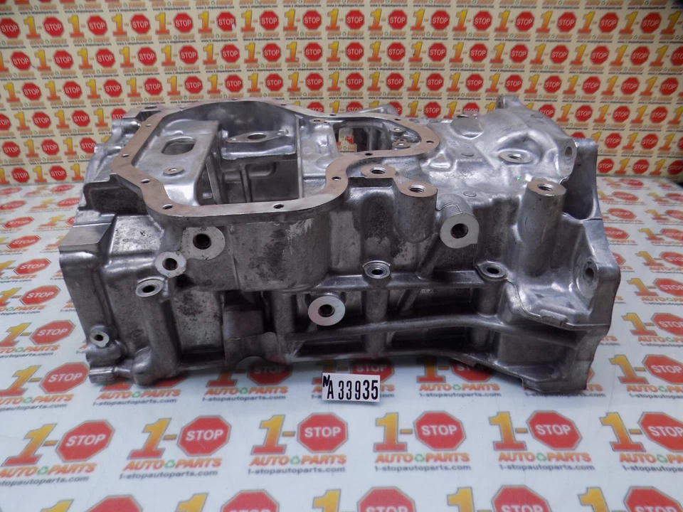 Panela de óleo do motor lateral superior INFINITI QX50 2019-2023 11110-5NA0B FABRICANTE DE EQUIPAMENTO ORIGINAL - Imagem 3 de 4