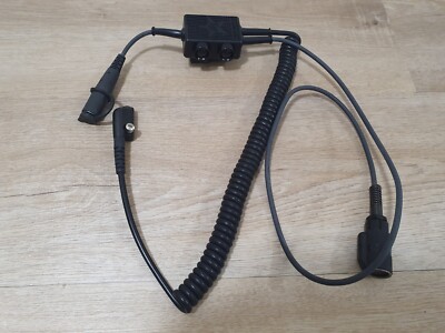 Atlantic Signal PTT Push to Talk Nexus Single Com Headset Adapter J11 Peltor ACH