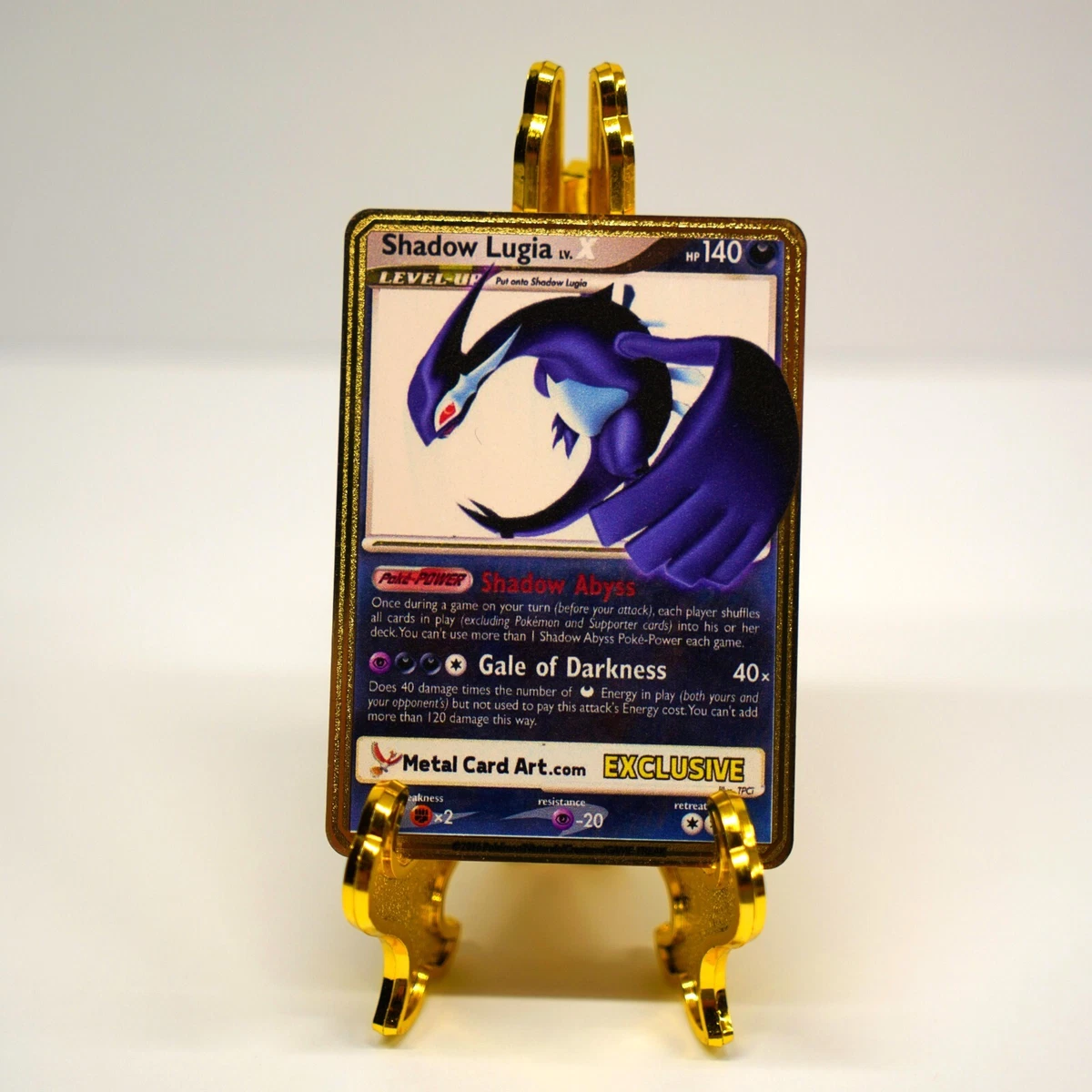 Shadow Lugia Card Level X
