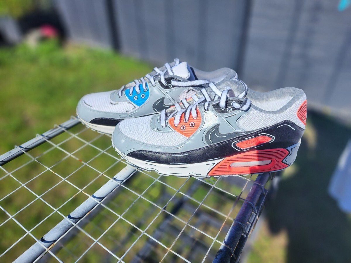 Custom Cartoon nike Air Max 90 See Description