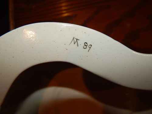 Ceramic decorative mold heart shaped w/cow - Picture 5 of 5