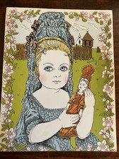 RARE BOOK - VTG DETROIT 1970 DOLL COLLECTORS CLUB PROGRAM 21st ANNUAL-Foldouts