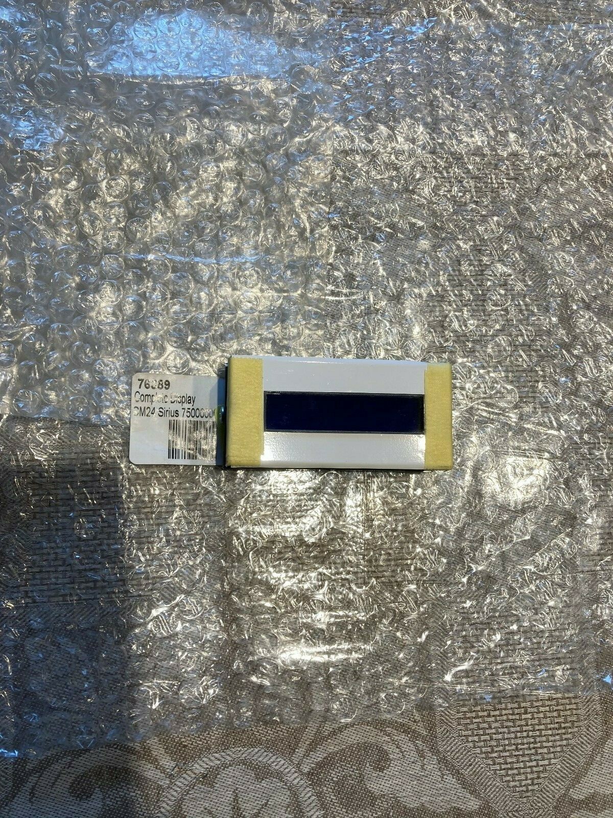 76389 display assy., dacor cm24p built-in coffee system express