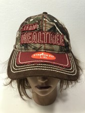 Team Realtree Camo Hat Cap Stretch Fit L/XL Rugged Hunting Outdoor NWT