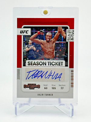 Jalin Turner 2022 Panini Contenders Rookie Auto #ST-JTN
