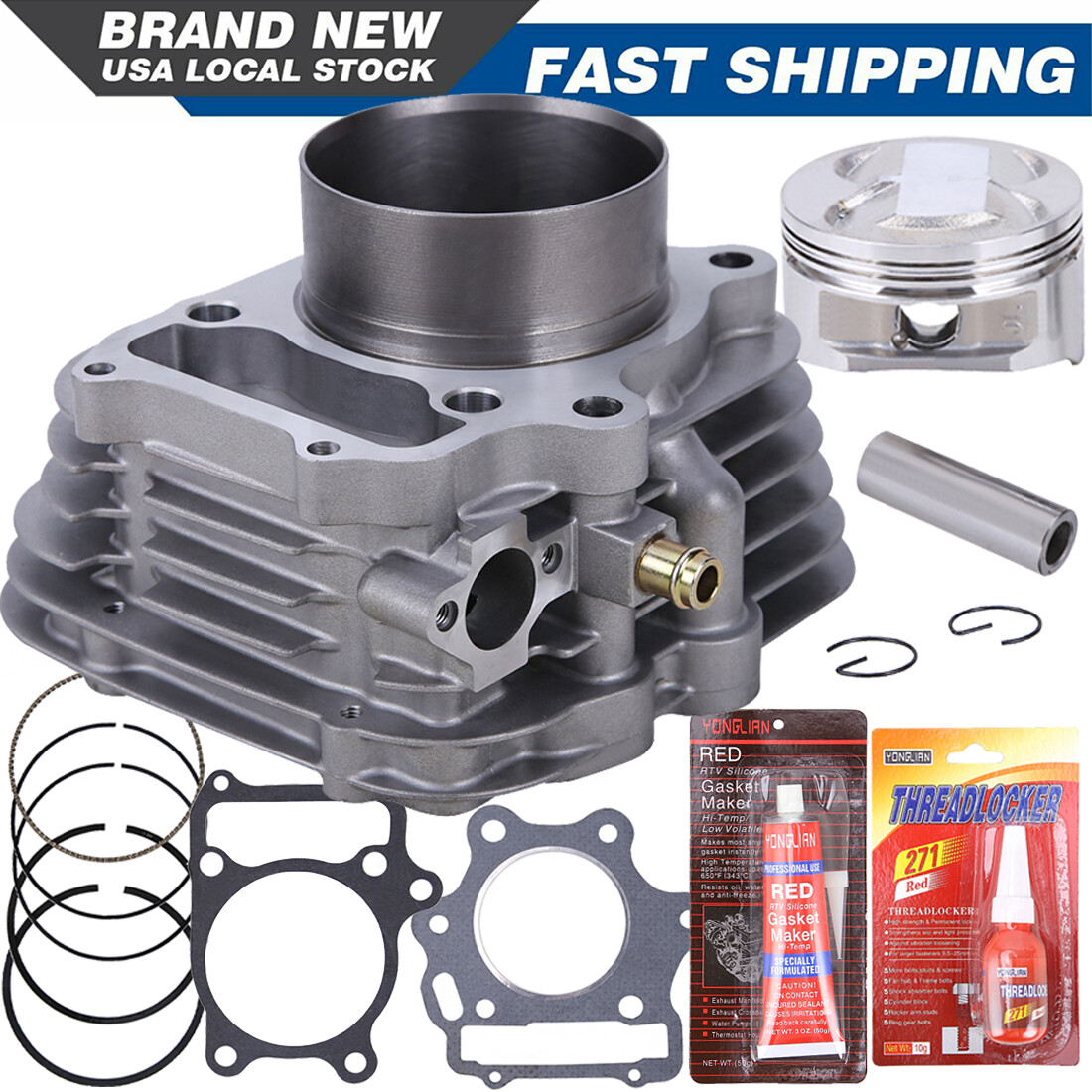 330cc Big Bore Cylinder Piston Top End Kit for Honda Sportrax