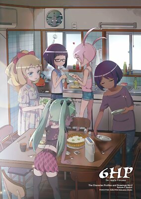 6hp Six Hearts Princess Character Profiles Drawings 2 Kaikai Takashi Murakami Ebay