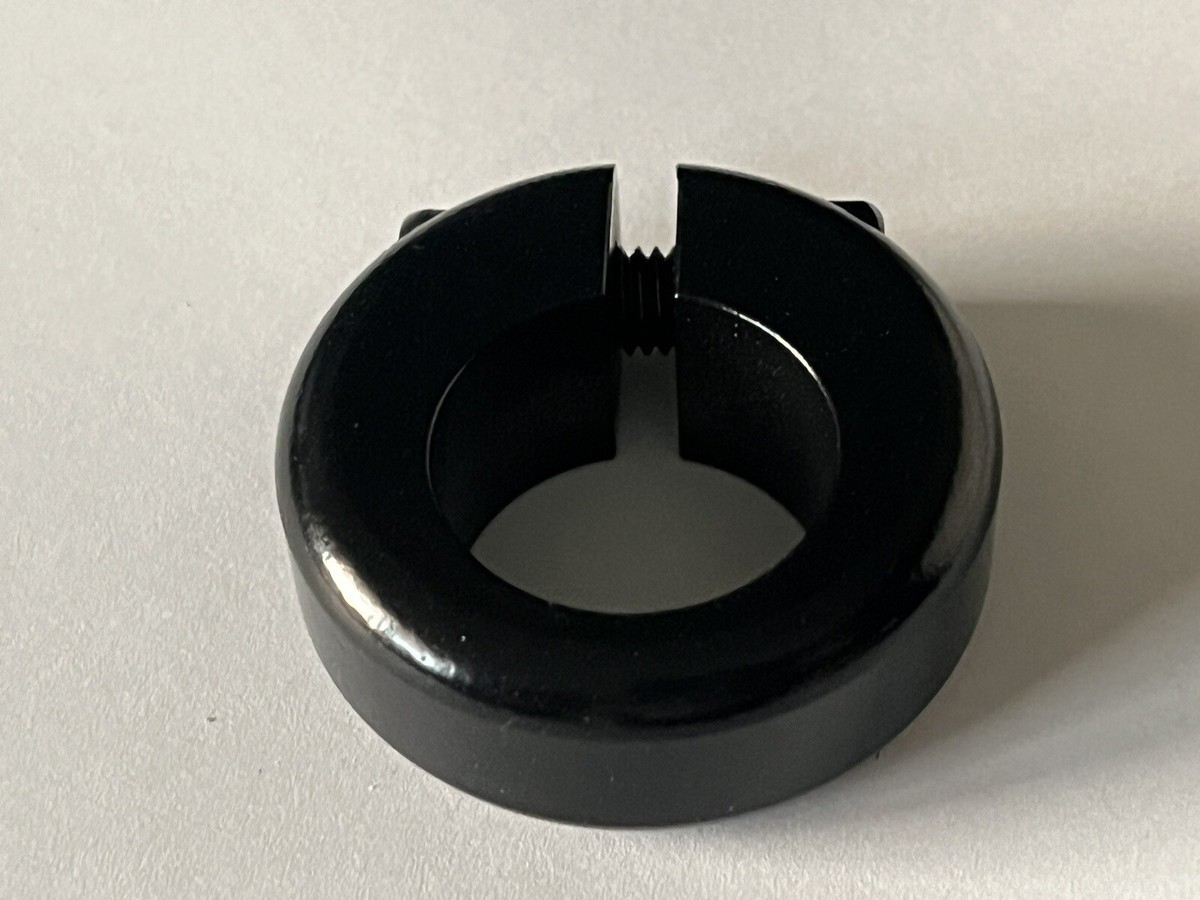 ①激レア★Hutch シートクランプ old school 🍀BMX OLD SCHOOL 25.4 ROUND BLACK SEAT CLAMP HUTCH TRICKSTAR PRO