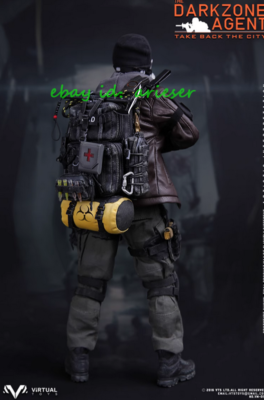 Perfect Vts Toys Vm-017 The Darkzone Agent 1/6 Action Figure In