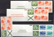 SURINAME, 1976, 3 BOOKLETS + BL, MNH