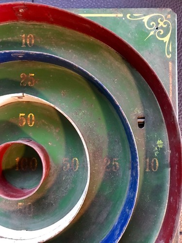 vintage skee ball tin arcade game antique 1920s great gatsby