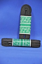 2 PAIR 63" NYLON BOOT ,SHOE LACES DARK BROWN COLOR