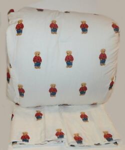 polo bear bed sheets