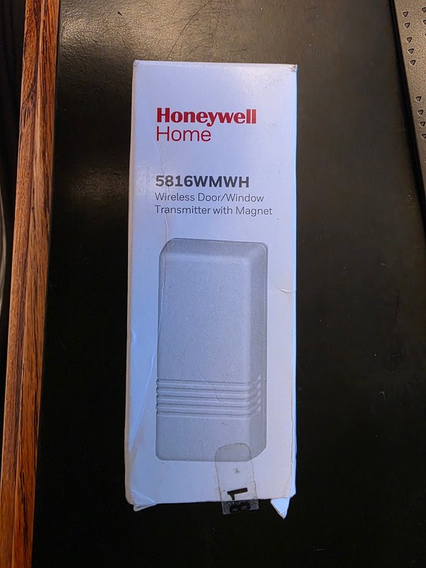 Brand New Honeywell 5816 5816WMWH Wireless Door/Window Transmitter w/ Magnets