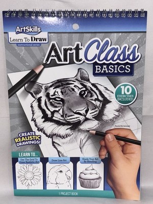 ArtSkills Learn to Draw Art Class Basics Book | Beginner Drawing Guide | New