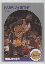 1990-91 NBA Hoops James Worthy #163 HOF 7m3