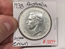 AUSTRALIA - KEY date 1938 CROWN - old cleaning - AU details