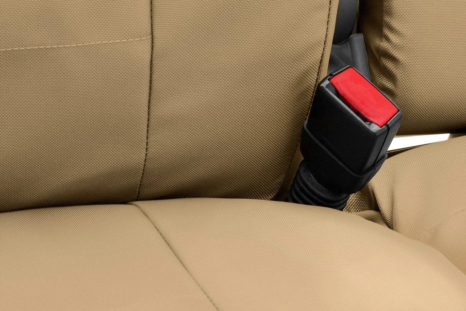 For Dodge Viper 03-06 Cordura Ballistic 1st Row Cashmere Custom Seat Covers Foto 4 de 4