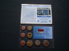 Excellent Monaco 2010 Euro Samples Coin Set in Blister + Certificate! KMS! € Sample