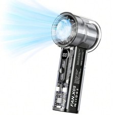 Handheld Turbo Ice Fan Stainless Steel Coolin...