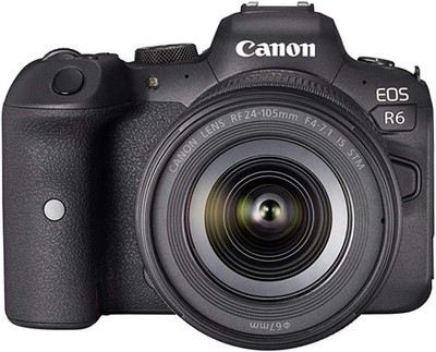 Canon EOS R6 + RF 24-105mm f/4-7.1 IS STM Vollformat 20,1MP in OVP