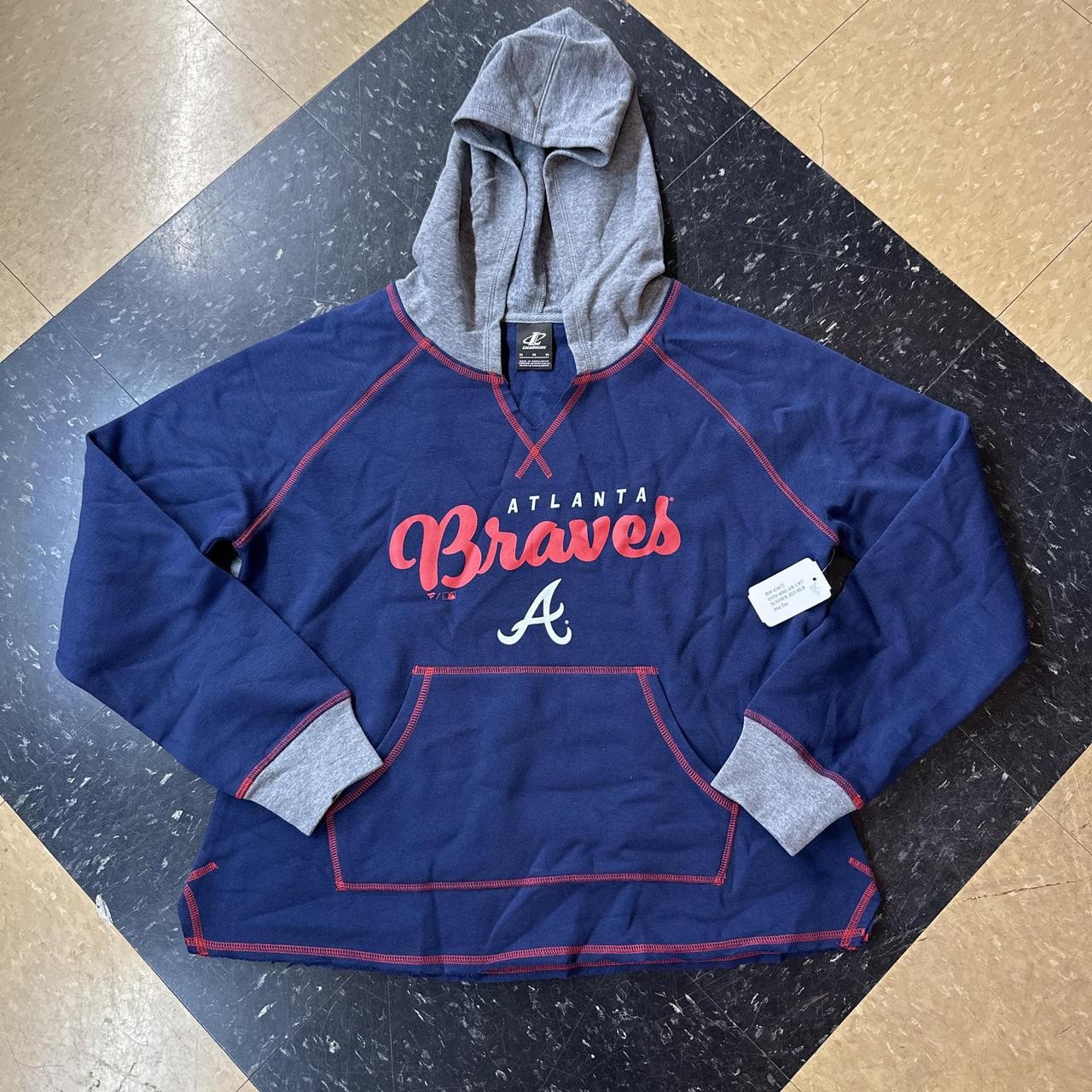 Logo Athletic Women's navy blue Hoodies
