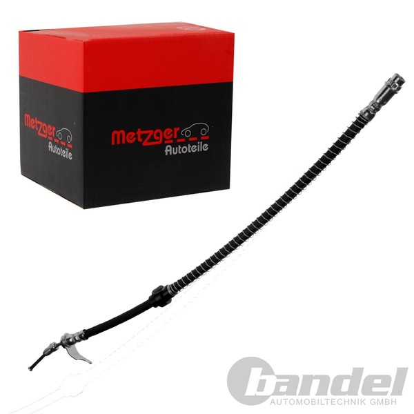 Metzger Bremsschlauch Unten Vorne Innen Passend FüR Nissan Interstar Opel Movano-image