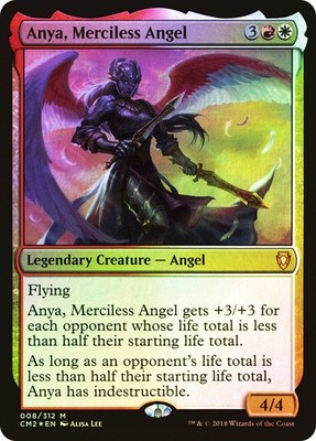 MTG FOIL Anya, Merciless Angel  - Commander Anthology Volume II #008