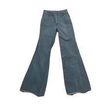 Vintage Viceroy High Waisted Bell Bottom Jeans Blue Denim 70s Flare