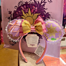 2025 Disney Parks Rapunzel Tangled Pascal Mickey Mouse Ears Minnie Headband