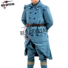 WW1 French army overcoat pattern Horizon Blue French Military Trench Coat