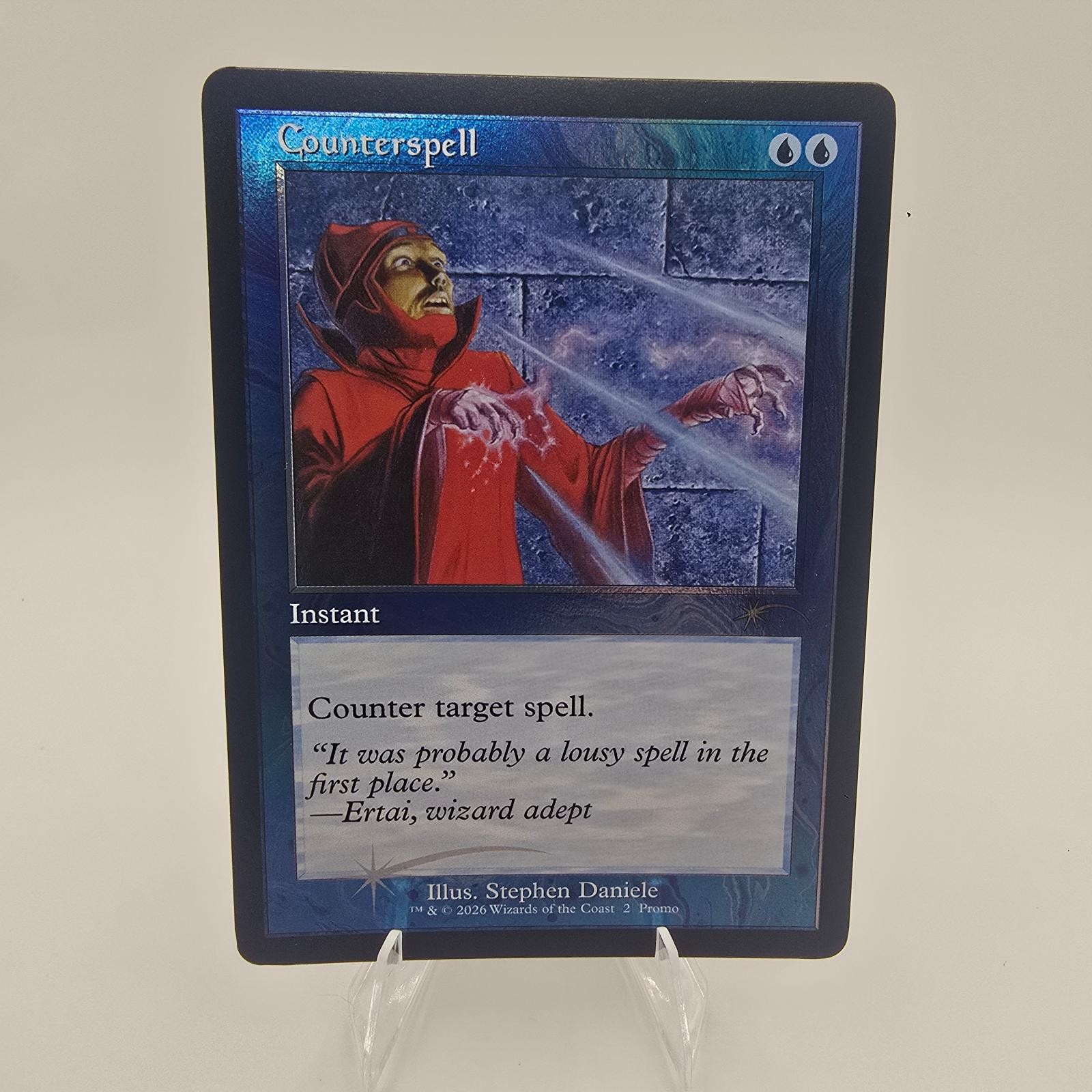 Counterspell (Retro Frame) 2 Foil Rare MagicFest Cards Magic: The Gathering NM